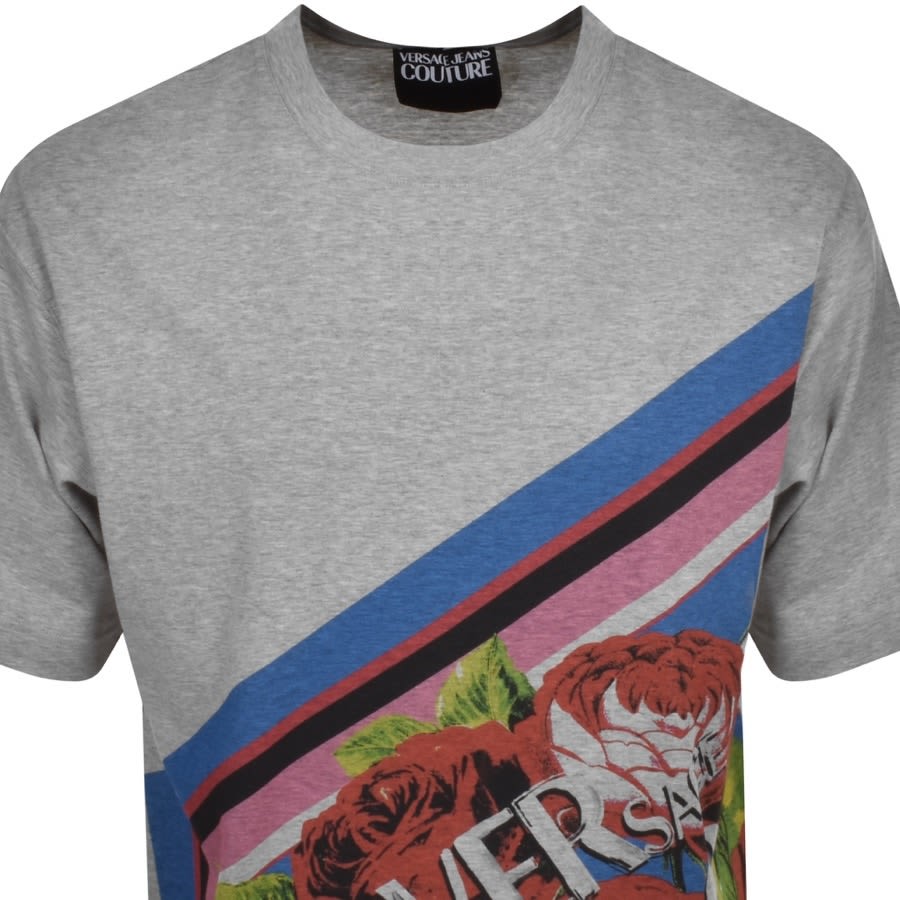 Versace Jeans Couture Logo T Shirt Grey